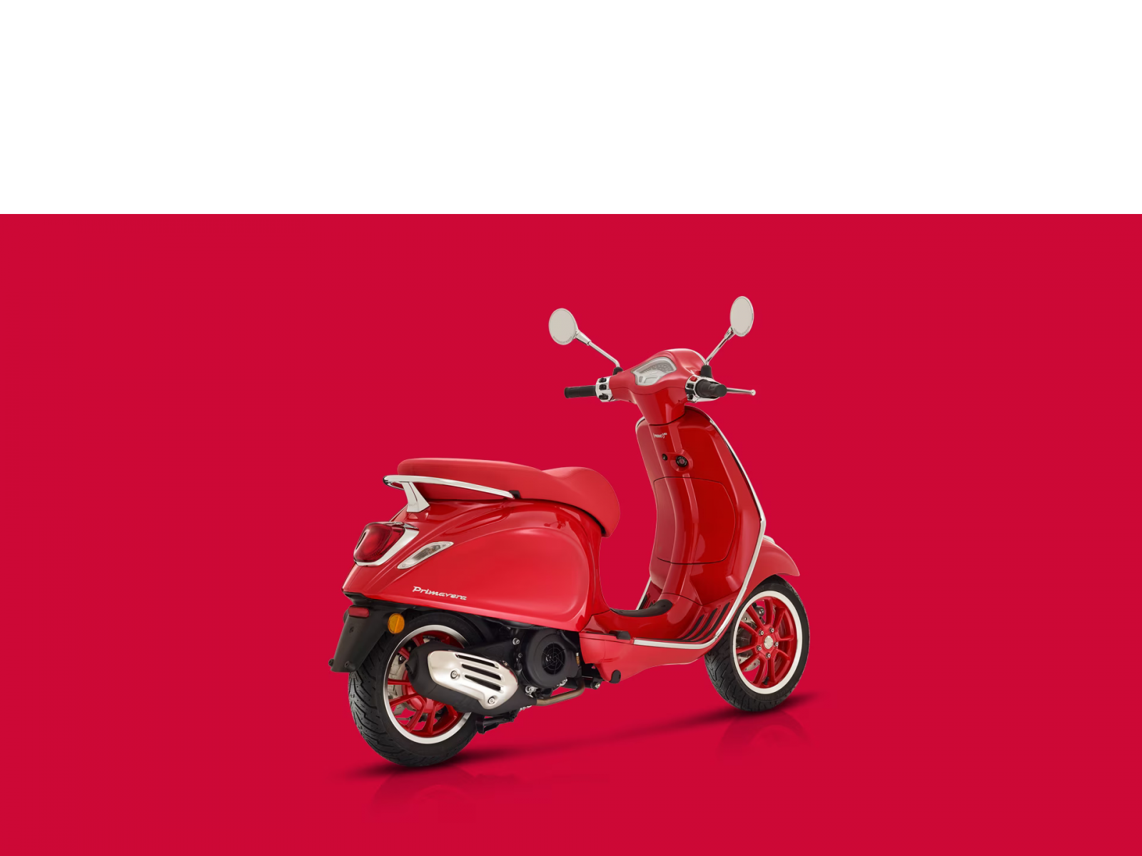 Мотороллер VESPA Primavera 50 RED, 2023, красный